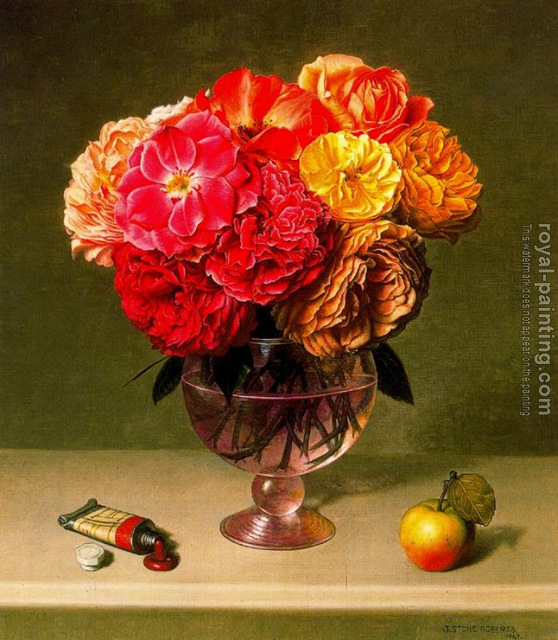 Stone Roberts : Roses apple and paint tube